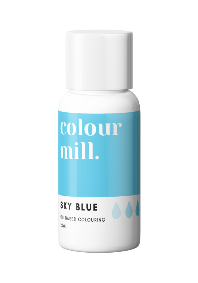 Colorant Hydrosoluble – Colour Mill Sky Blue – 20 ml – The Cake